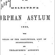 Melbourne Orphan Asylum, Fifteenth Annual Report